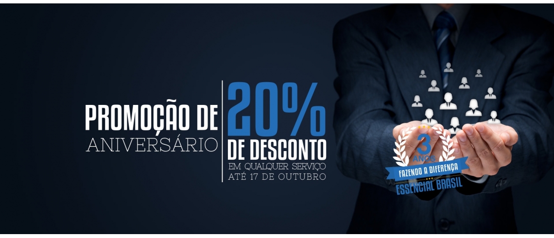 Promoção de Aniversário.